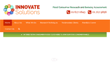 Tablet Screenshot of innovatesolutions.ie